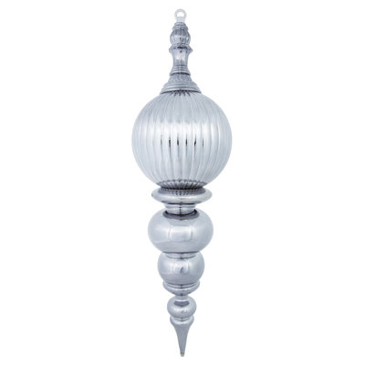 28" Shiny Finial Ornament