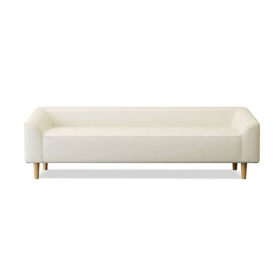 Beige Upholstered Bench