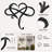 Infinity Heart Metal Wall Decor, Romantic Love Design