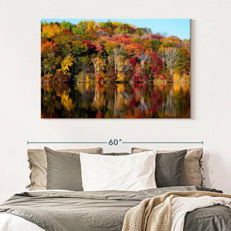 Forêt d'automne Alvord, H 34 po x l 51 po