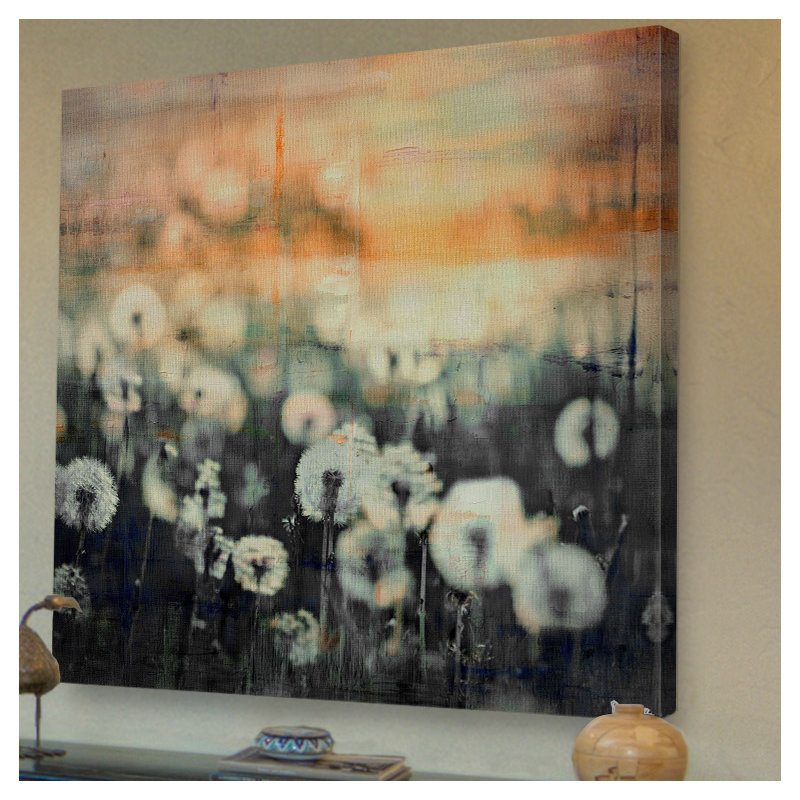 « dandy », impression sur toile tendue, H 40 po x l 40 po x P 1,5 po