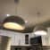Jimyah 1- Light White Polyesters Unique/Statement Modern Pendant