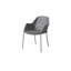 Breeze Stacking Patio Dining Armchair with Cushion-55841016-55841024