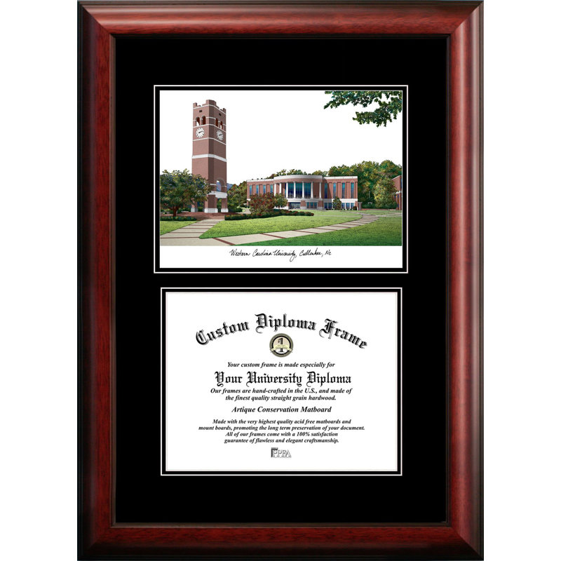 Cadre photo Alvie Western Carolina University