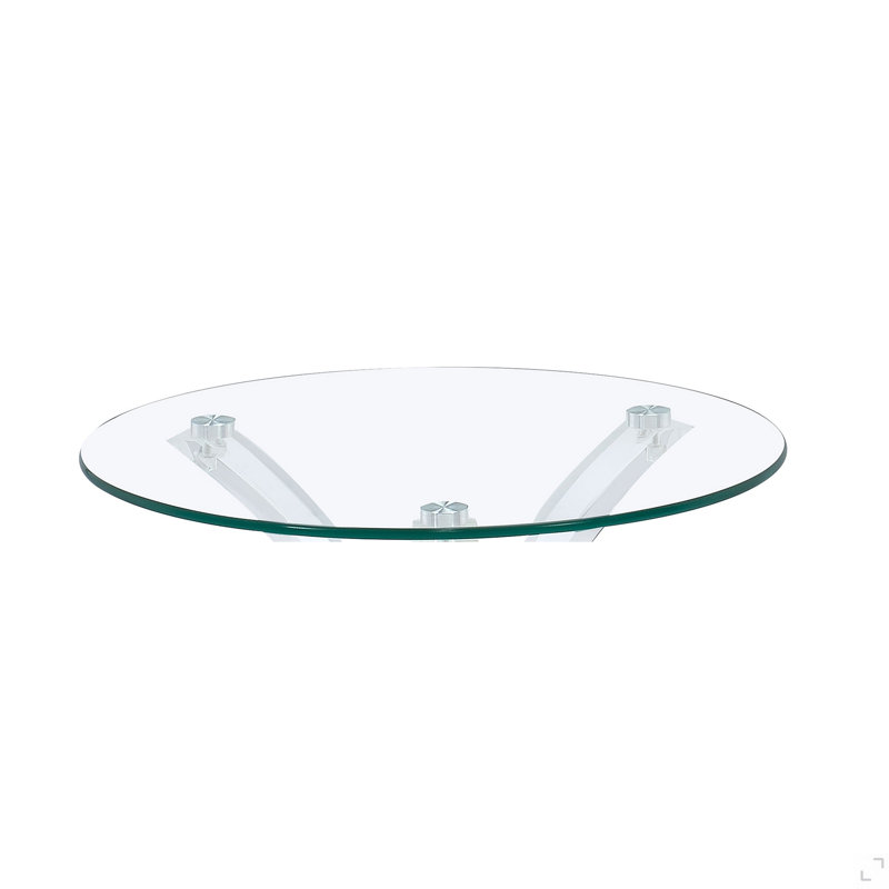 Table d'appoint en acrylique transparent