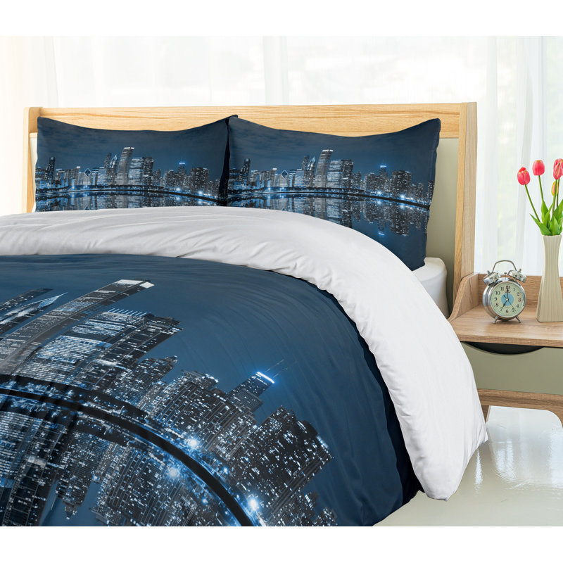 No Duvet Cover, Queen Duvet Cover + 2 Standard Shams