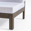 Chaise de danse en bois blanc avec coussins imperméables, 31,09 cm (l) x 31,09 cm (p) x 26,17 cm (h) - Structure de coin, housse de coussin résistante aux taches et aux éclaboussures