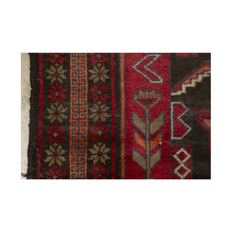 Hand-Knotted High-Quality Red/Ivory Area Rug