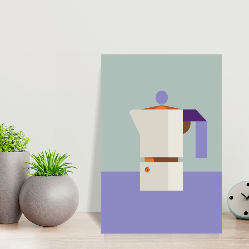 Art mural géométrique abstrait géométrique minimaliste, H 18 po x l 12 po