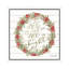 All Is Calm Berry Wreath 1 Piece Floater Frame Wall Art on Canvas-1211999709-1211999710