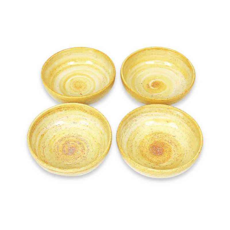 Baris Pastel Beach - Shallow Bowl, Orange