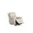 Contemporary Style Lift Chair Aesthetic Design Saddle Arms Wired Controller USB Port Steel Seat Box Light Gray Finish