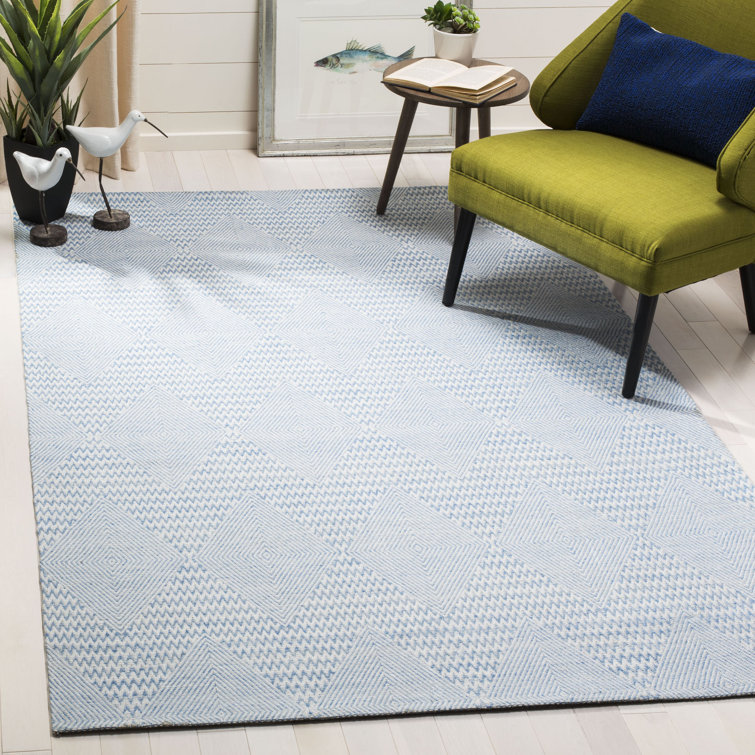 Tyishia Hand Loomed Performance Geometric Rug