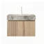 Meuble-lavabo 24 po avec lavabo, armoire de rangement en contreplaqué flottant avec 2 portes-1919823427-1919823424