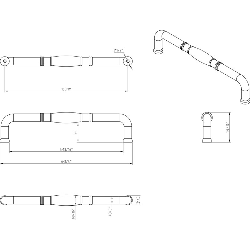 Durham Bar / Handle Pull
