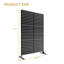 Paravent en métal Helary Tall Series (ensemble de deux)-105892953