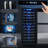 80 Bottle Wine Cooler Refrigerator, Large Capacity Wine Cellar with Compressor Cooling, Adjustable Shelves, Digital Temperature Control, 41-64°F for Red, White, Champagne & Beer Storage