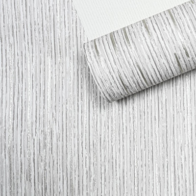  Taupe Stripe Paste The Wall Wallpaper 284774