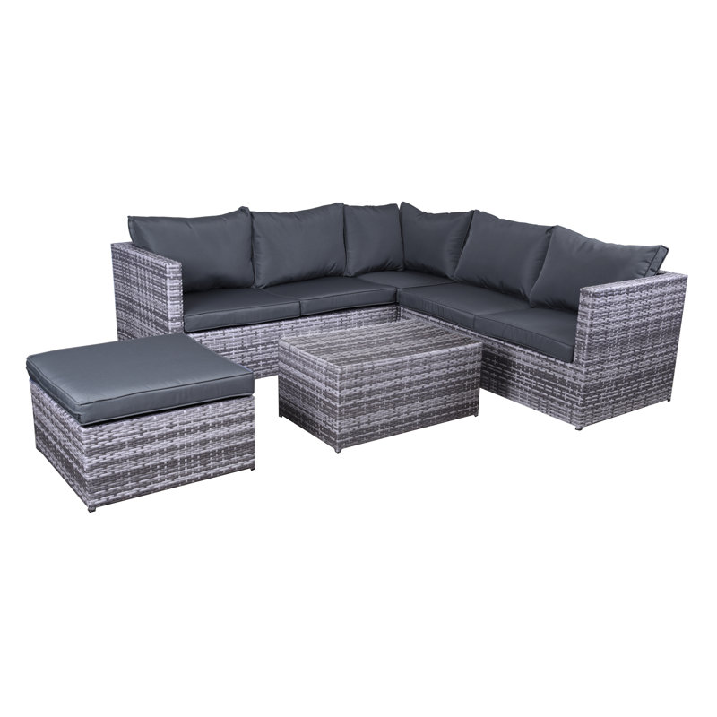 Canapé 2 pièces avec coussins Woolford