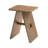 Lohan Solid Wood Rectangle Top End Table