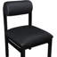 Chaise rembourrée en cuir Frakes Vegan-312856487-312856486