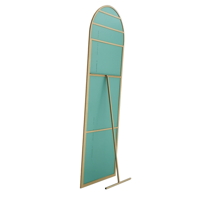 Burge Metal Flat Floor Mirror
