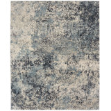 Mayer Area Rug in Ivory/Gray