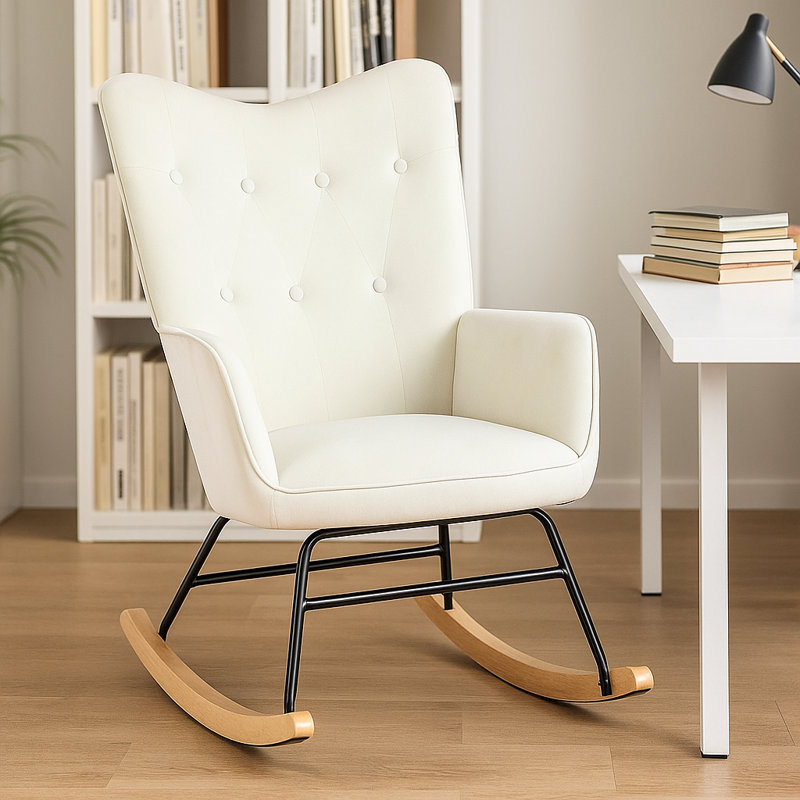 Cresson Upholstered Rocking Chair