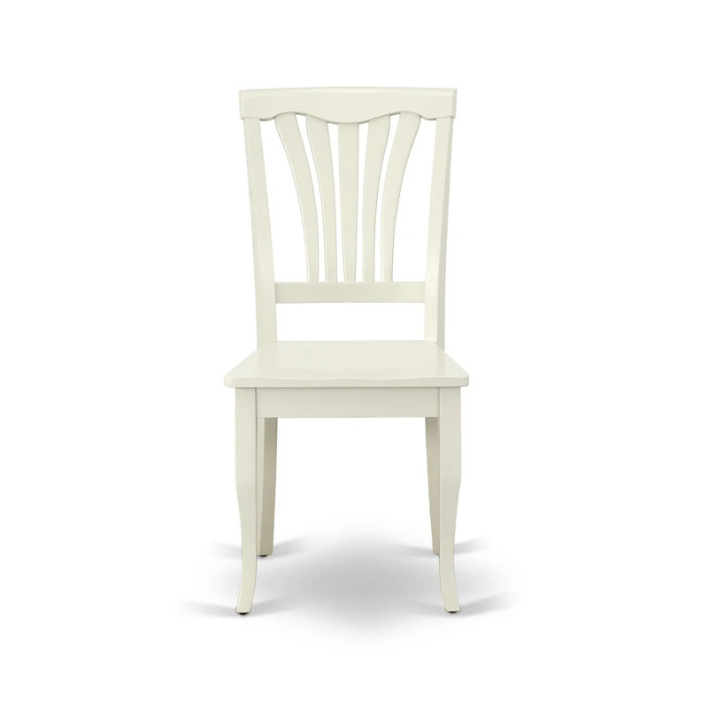 Ensemble de mobilier de salle à manger 5 pièces comprenant une table de salle à manger rectangulaire et 4 chaises en bois, 36 x 60 pouces, lin blanc