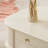 French cream-style oval coffee table-2104735107