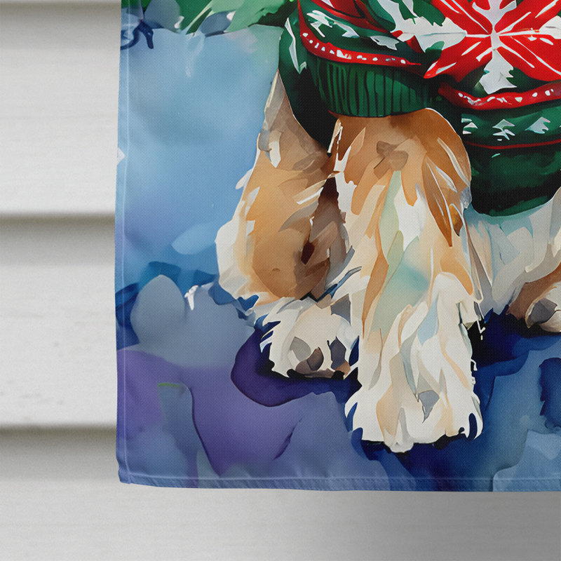 Double Sided Polyester Christmas, 40'' H x 28'' W