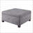 Ottoman with Soft Close Storage, Charcoal Gray Button-Tufted | Solid Wood Legs | Black Finish-123499532