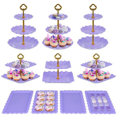 10-Piece Cake Stand Set