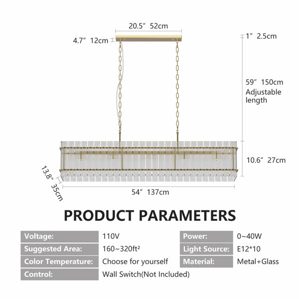 Dimensions du produit