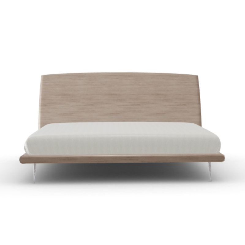 Platform Bed, King, Natural