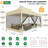 10x20 Heavy Duty Pop Up Canopy Tent with 6 Sidewalls, Commercial Gazebo Party Tent-105353935