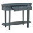 Elegant Retro Console Table With Curved Design & Smooth Glaze-1706548426