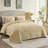 Microfiber Quilt Bedding Set, 3 Piece Soft Lightweight Coverlet For All Season-103568295-103568291