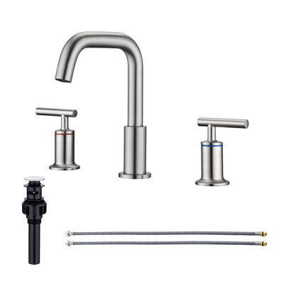 Widespread 2-handle Bathroom Faucet