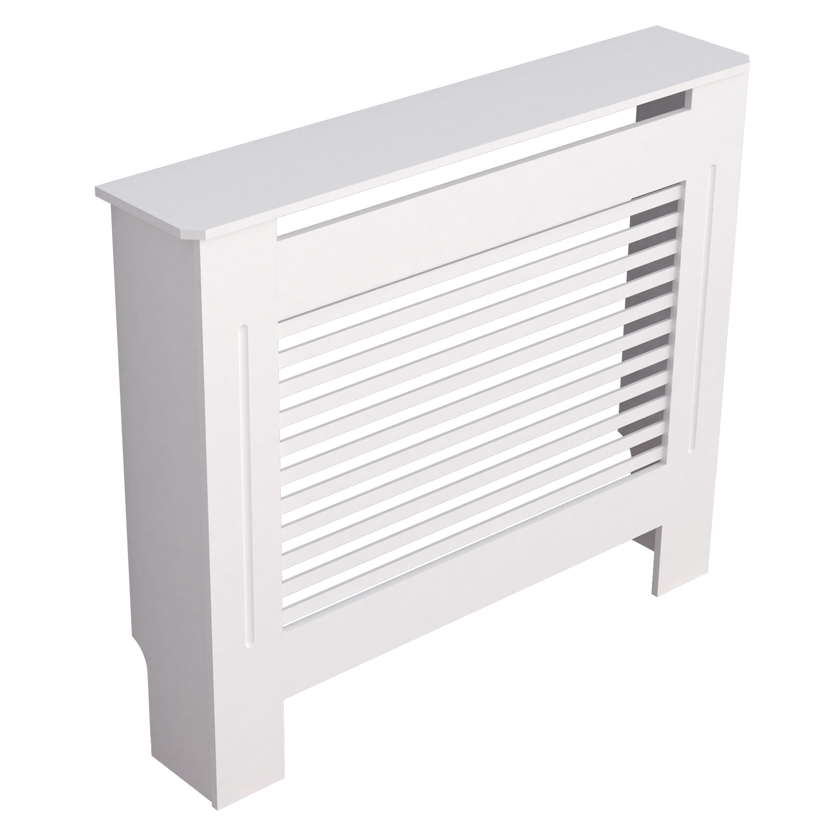 LUVODI High Slatted Radiator Cover Heating Heater Cabinet Grill for ...