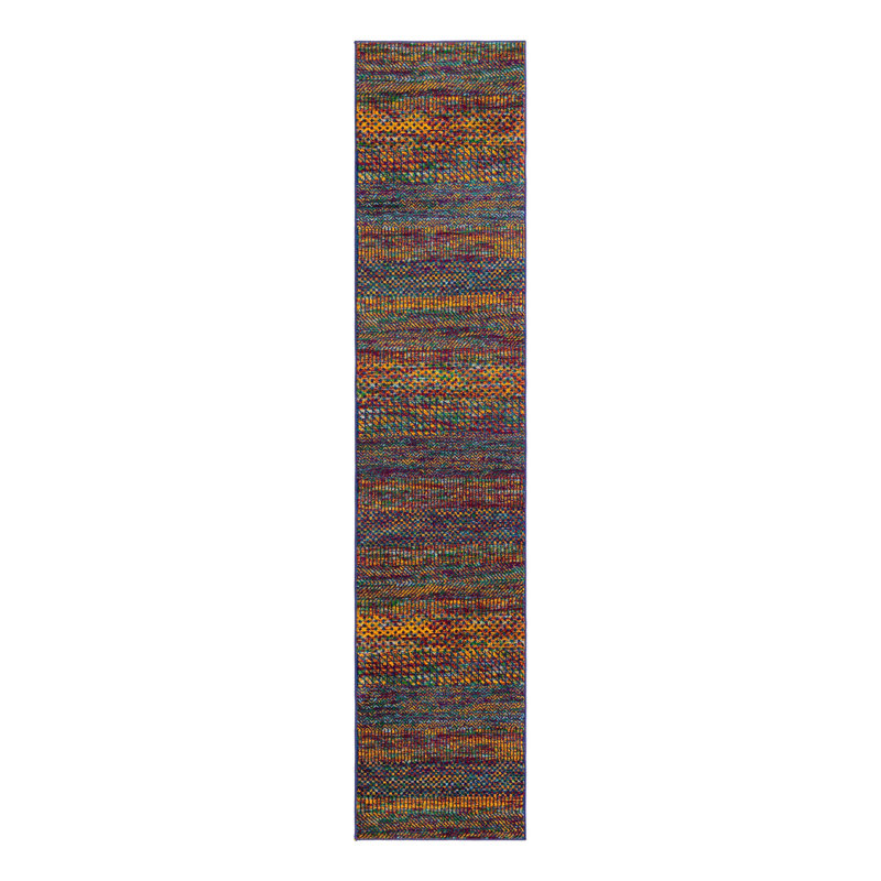 Aaliayah Striped Indoor Rug, Runner 2'7" x 12'