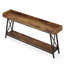Console industrielle extra longue de 70,9 po, canapé derrière le canapé, table de bar pour le couloir d'entrée étroit, meubles d'appoint hauts-388276726