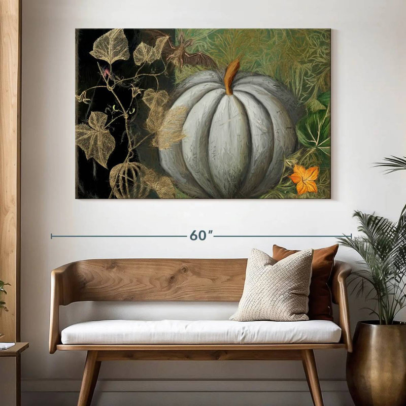 Yarlin Fresh Pumpkin, 34" H x 51" W