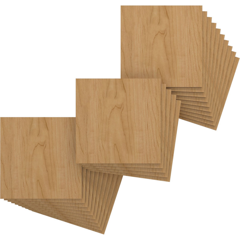 Planches en bois, Érable, H 11,75 po x l 11,75 po x P 0,25 po
