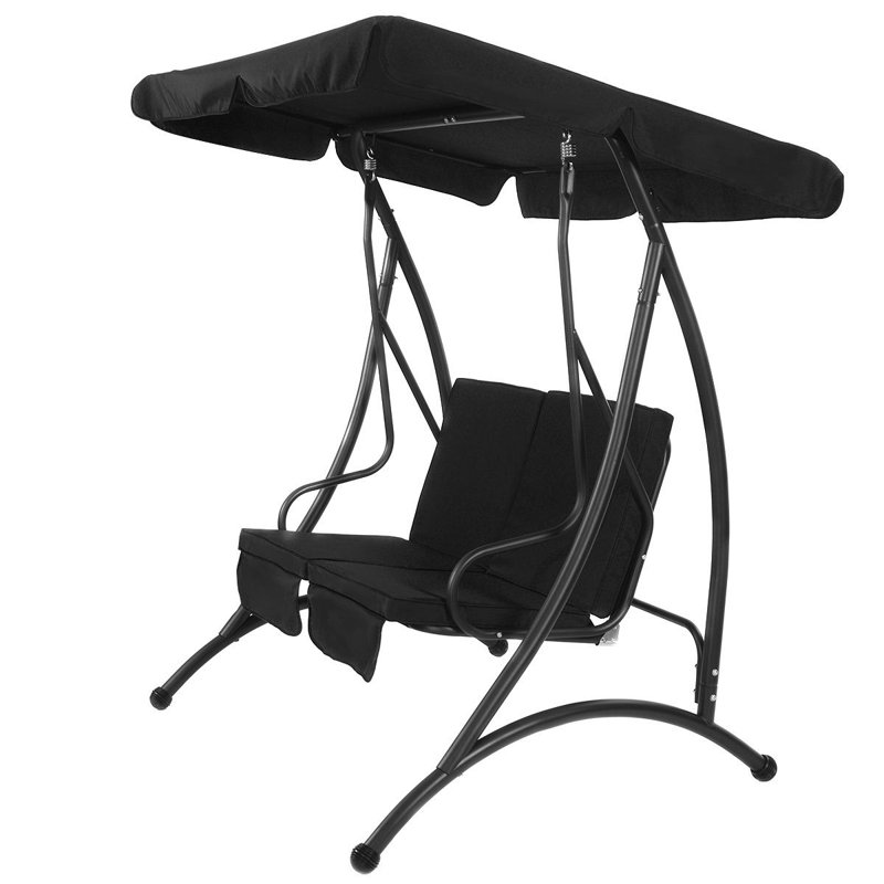 Balancelle pour 2 personnes Reagle, Noir
