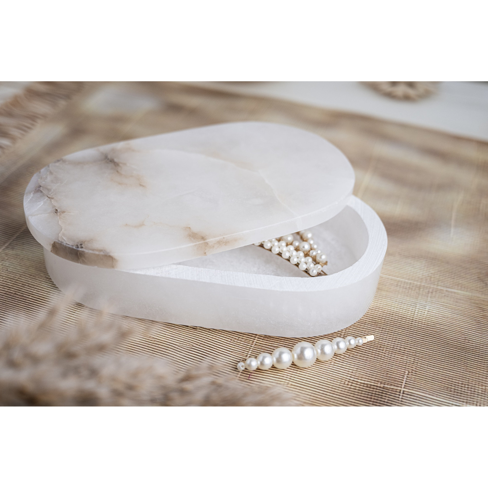 Claudine Decorative Box, 1.5" H x 7" W x 4" D