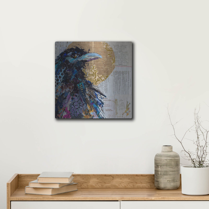 «Raven 7» par St. Hilaire Elizabeth, H 12 po x l 12 po