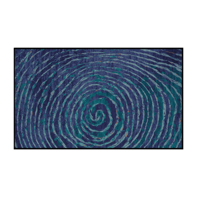 Tapis gris lavable à la machine