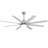 Brixham 52 Inch Large Ceiling Fan With Dimmable Led Light 8 Abs Blades Smart Remote Control Reversible Dc Motor For Living Room-114230744