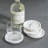 4.5' Round Marble Coasters, Set of 4-112296641